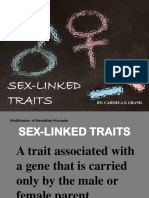 Sex-Linked Traits: By: Carmela S. Granil