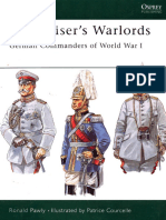  Kaiserswarlords German Commanders of World War 1