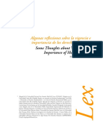 Dialnet AlgunasReflexionesSobreLaVigenciaEImportanciaDeLos 5278273 PDF