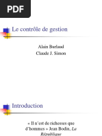 Le Contrôle de Gestion: Alain Burlaud Claude J. Simon