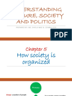 Understanding Culture, Society and Politics: Prepared By: Ms. Shiela Mae B. Combalicer
