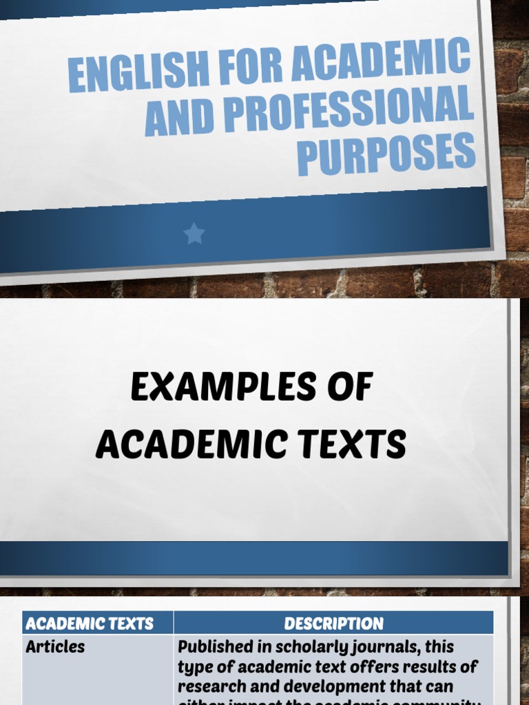 Academic vs. Non Academic Writing | PDF | Thesis | Academic Journal