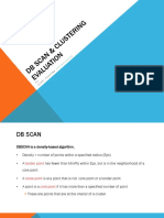 DBSCAN and Cluster Evaluation by Pang-Ni PDF