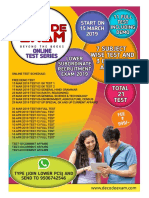 DEMO TEST UPSSSC Lower Subordinate Recruitment Exam 2019 PDF