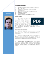 Curriculum Vitae Santiago Villanueva 2017