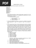 Trabalho Prático III – Prolog