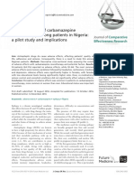 Adverse Effects of Carbamazepine Monotherapy Among Patients in Nigeria: A Pilot Study and Implications