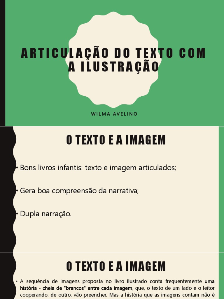 Articulação Texto e Ilustração Infantil | PDF | Perspectiva (gráficos ...