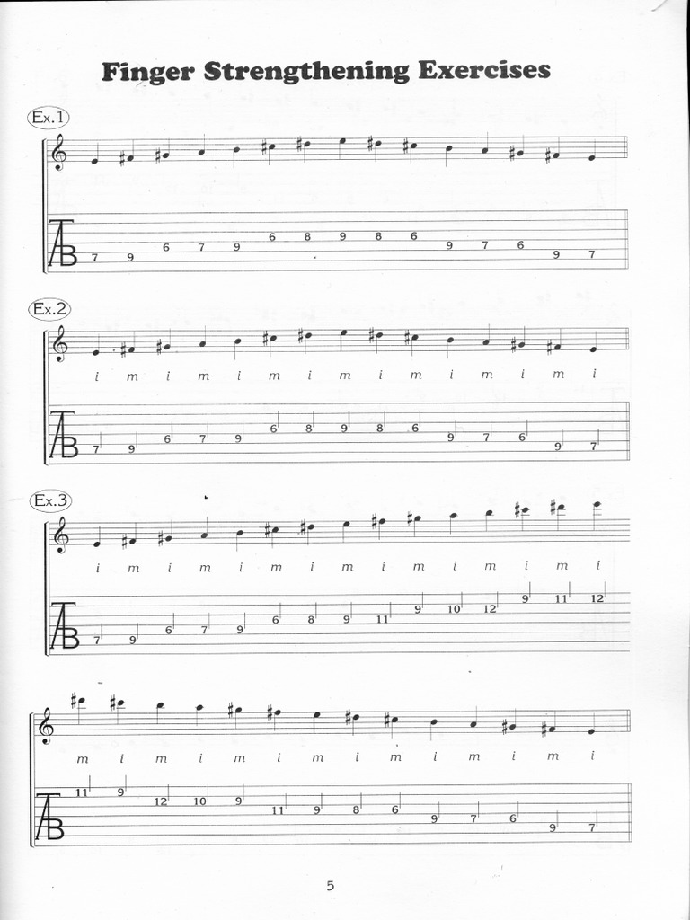 Fingerpicking Guitar Exercises & Hot Licks (Stefan Grossman, Mel Bay