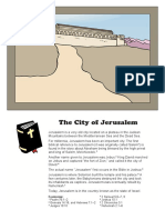 3D Picture: Cities of The Bible: The City of Jerusalem