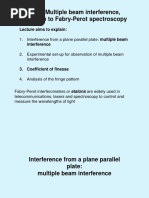 Section3-Multiple Beam Interference