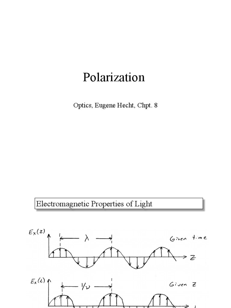 Understanding Light Polarization Concepts | PDF | Polarization (Waves ...