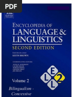 Brown (Ed) Encyclopedia of Language and Linguistics 2