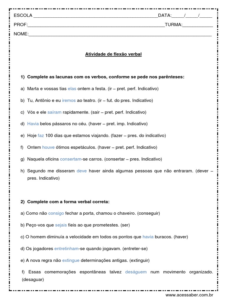 atividade-de-flex-o-verbal-pdf