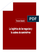 La Logistica de Los Negocios y La Cadena de Suministros