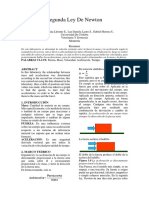 Segunda Ley de Newton Andrea