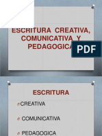 ESCRITUA CREATIVA , COMUNICATIVA Y PEDAGOGICA.pptx