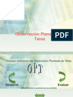 Observación Planeada de Tarea