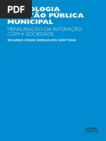 Tecnologia e Gestao Publica MunicipalSANTANA