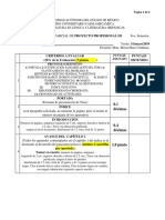 Rúbrica de Evaluación - 2do Parcial - Proyecto Profesional Iii - 2019-A