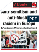Anti-semitism and anti-Muslim racism in Europe