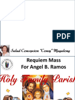 Requiem Mass (Standard Form - (Filipino)