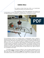 Informe Sobre Bobina de Tesla