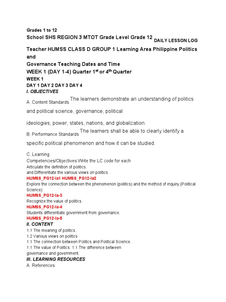 Short essay about politics and governance picture