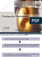 Evaluación Placentaria