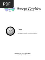 Timer User Guide Win