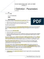 Member Definition - Parameters: 1.1.1.1.1. Help