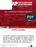 Jurisdiccion y Potestad Aduanero