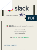 Slack Implementation
