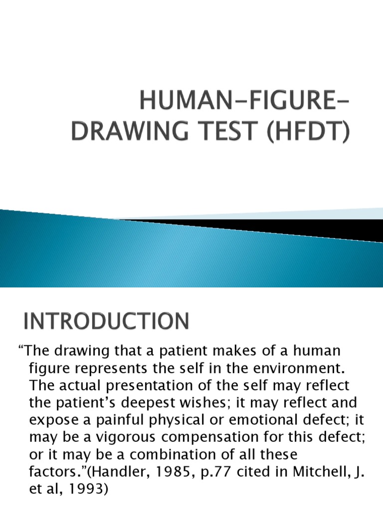 Human Figure Drawing Test Hfdt | Clinical Psychology | Psychology