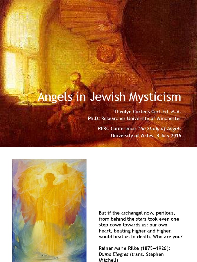 Jewish Angels in Mystical Texts | PDF | Angel | Jewish Behaviour And ...
