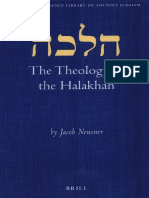 The Theology of The Halakhah PDF