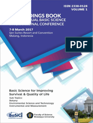 Proceedings Basic 2017 Vol1 | PDF | Crispr | Genetic Engineering