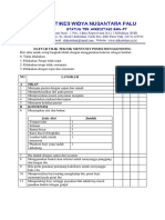 Daftar Tilik Teknik Menyusui Menggendong