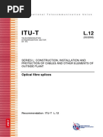 Itu-T: Optical Fibre Splices