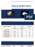 Nitrat (No3) & Nitrit (No2)