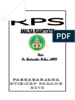 RPS Analisa Data Kuantitatif MM AKBP Oke 1
