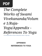 Yoga References