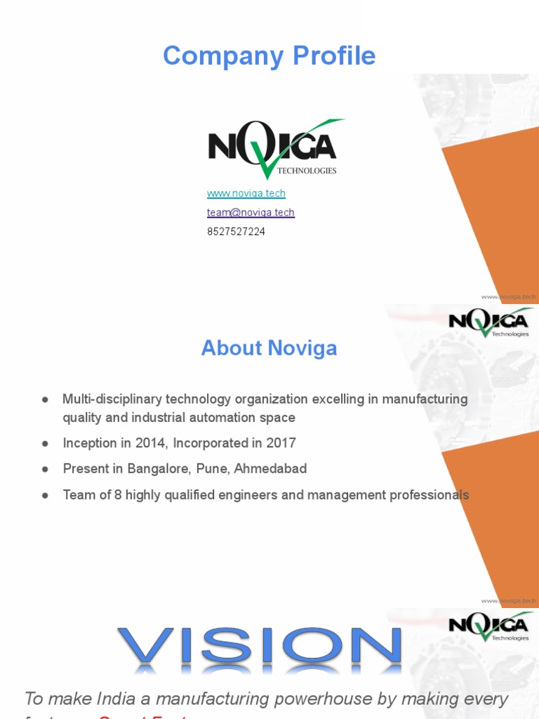Noviga Automation Solutions Overview | PDF | Internet Of Things ...
