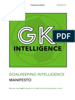 Goalkeeping Intelligence MANIFESTO