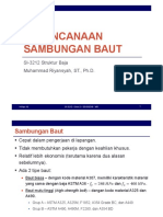 Set 08 - Perencanaan Sambungan Baut - SNI 1729-2015 + TUGAS