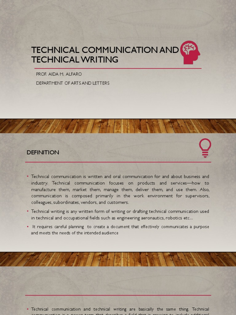 Technical Communication Documents – FQDA