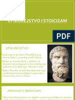Epikurejstvo I Stoicizam