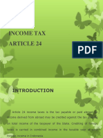 Income Tax Article 24