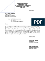 Republic of The Philippines Commission On Audit Civil Aviation Authority of The Philippines Cluster 4, Audit Groups B and E Team R1-01