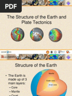 The Structure of The Earth and Plate Tectonics